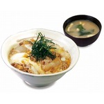 松屋がふわふわ卵の「プレミアム牛とじ丼」