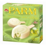 濃厚な抹茶ラテ風の「PARM」、“3つの味”が口の中で絶妙に混ざり合う。
