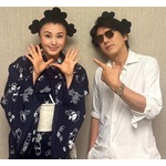 高橋克典「サザエさんカチューシャ買いました」、藤原紀香と“サザエさん2ショット”