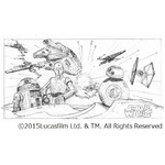 “砂のスター・ウォーズ”制作、10tトラック16台分の砂で迫力の砂像。