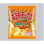 新感覚の「ポテチ みかん味」、湖池屋が“こたつでみかん”に新提案。