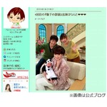 生後36日で“徹子”最年少出演、山田まりやが昨年12月誕生の長男と。
