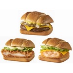 マックが初コラボ「ジュラシック・ワールド バーガーズ」、恐竜イメージの3商品