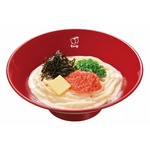 なか卯初のクリームうどん「明太子クリームうどん」