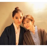 新木優子＆田中みな実、美しき“温泉浴衣”2ショット