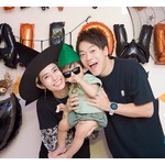 おばたのお兄さん、山崎夕貴アナ＆息子との“ハロウィン家族ショット”披露