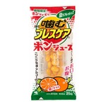 初コラボ「噛むブレスケア ポンジュース味」