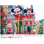ディズニーランド＆シーのXmas、初登場のパレードなど煌めく47日間。
