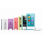 7色展開の新「iPod nano」発表、2.5インチディスプレイの縦長スタイル。