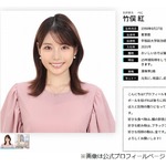 フジ竹俣紅アナ、ネット拡散の画像「写っている人物は私ではありません」と否定