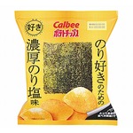 カルビーのポテチ「のり好きのための濃厚のり塩味」