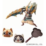 アイルーの足跡型フライパンも、一番くじにアイルーコレクション。