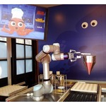 世界初“ロボットたこ焼き店”、AIで焼きムラ確認も