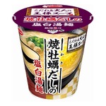 エースコック「焼牡蠣だしの塩白湯麺」焼牡蠣パウダーで上質なスープに