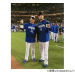 マエケン＆ダルビッシュ“歓喜”の2ショット