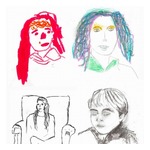 英キャサリン妃、子供たちと描いた“お互いの似顔絵”を公開
