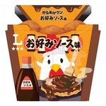 「からあげクン お好みソース味」オタフクお好みソースそのもののフレーバーは初