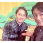 片岡愛之助「久しぶりに翼君と会えて楽しかった」今井翼と2ショット