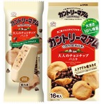 カントリーマアムのアイスバー、赤城乳業×不二家の共同企画商品。