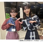 浜辺美波、畑芽育とツーショット「直接お会いできて嬉しかったです」