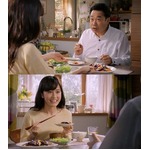 前田敦子がCMで食べる気満々、三宅裕司と仲睦まじい“父娘”役再び。
