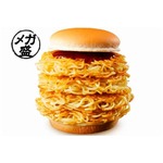 つけ麺バーガーに“メガ盛”、ロッテリアが多くの反響に応え投入。