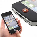 iPhoneボタンに“EVA×キティ”、iPhone4/4Sケースも4種類登場。