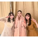アンミカ「可愛い本田紗来、望結さんご姉妹と！」3ショット