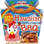 “ハワイアン”なからあげクン、BBQソースの旨みとスモーキーな香り。