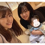 安めぐみ「ゆっくり会えました」井上和香とのプライベートショット披露