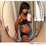 米俳優の妻、産後すぐの体型を下着姿で披露