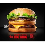 バーガーキングが「BIG KING」、“直火焼き”の香ばしさを存分に。