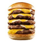 絶品タワーチーズバーガー復活、“伝説バーガー”企画で見事1位に。