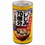 永谷園史上初の“缶みそ汁”、手軽に「1本でしじみ70個分のちから」。
