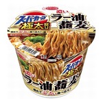 極太めん＆濃厚“ラー油蕎麦”カップ化