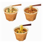お湯かけて“0分”、ホットな「流水麺」誕生