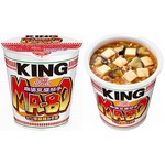 カップヌードルに麻婆豆腐茄子、麺たっぷりの“キング”シリーズで。