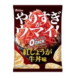 “山盛り紅しょうがの牛丼”表現したオー・ザック