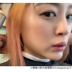 新井恵理那「煉獄さんになってて驚きましたー！笑」ブリーチ中の劇的イメチェン姿を披露