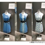 “未来感たっぷり”色や模様が変わるドレス