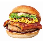 “うなぎの蒲焼＋ごはんパティ”をバンズでサンド、ロッテリアが「うな丼バーガー」