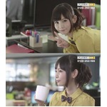 黒髪の“しとやか”しょこたん、「ネスカフェ」新CMで新たな一面。