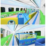 こだま改造「プラレールカー」、JR西×タカラトミー×パナソニックで。