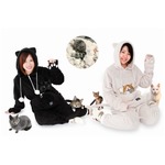 “人も猫もダメにする”部屋着、猫入れられるポケット付き「ダメねこ」。