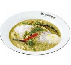 ココイチ流のグリーンカレー、数量限定「グリーンスパイスカレー」