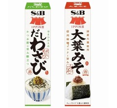 “おかずになる”進化系チューブ調味料「だしわさび」「大葉みそ」