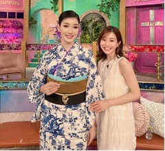 アンミカ「小顔すぎて隣に並ぶと…」“尊敬する友人”田中みな実と2ショット