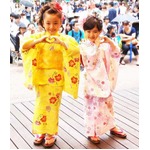 星蘭＆花音が浴衣姿でニッコリ、“小2ユニット”デビューイベントで。