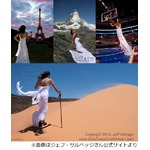 旅行の先々で妻の“花嫁”写真、3年間かけて世界巡り写真集を出版。