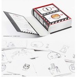 鉄拳の「振り子」付きチョコ、自分で楽しめるパラパラ漫画がセットに。